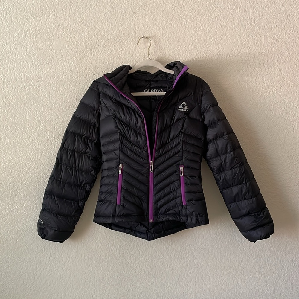 Gerry Lightweight Puffer Jacket Fitted Warmth Without Weight Zip Up Hoodie
